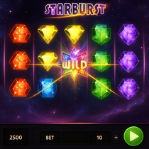 MalinaCasino - Starburst Slot Game by NetEnt